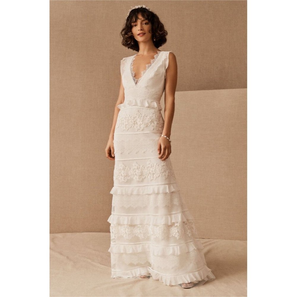 BHLDN Sachin & Babi Inez Wedding Gown Size 4 & 14 NEW